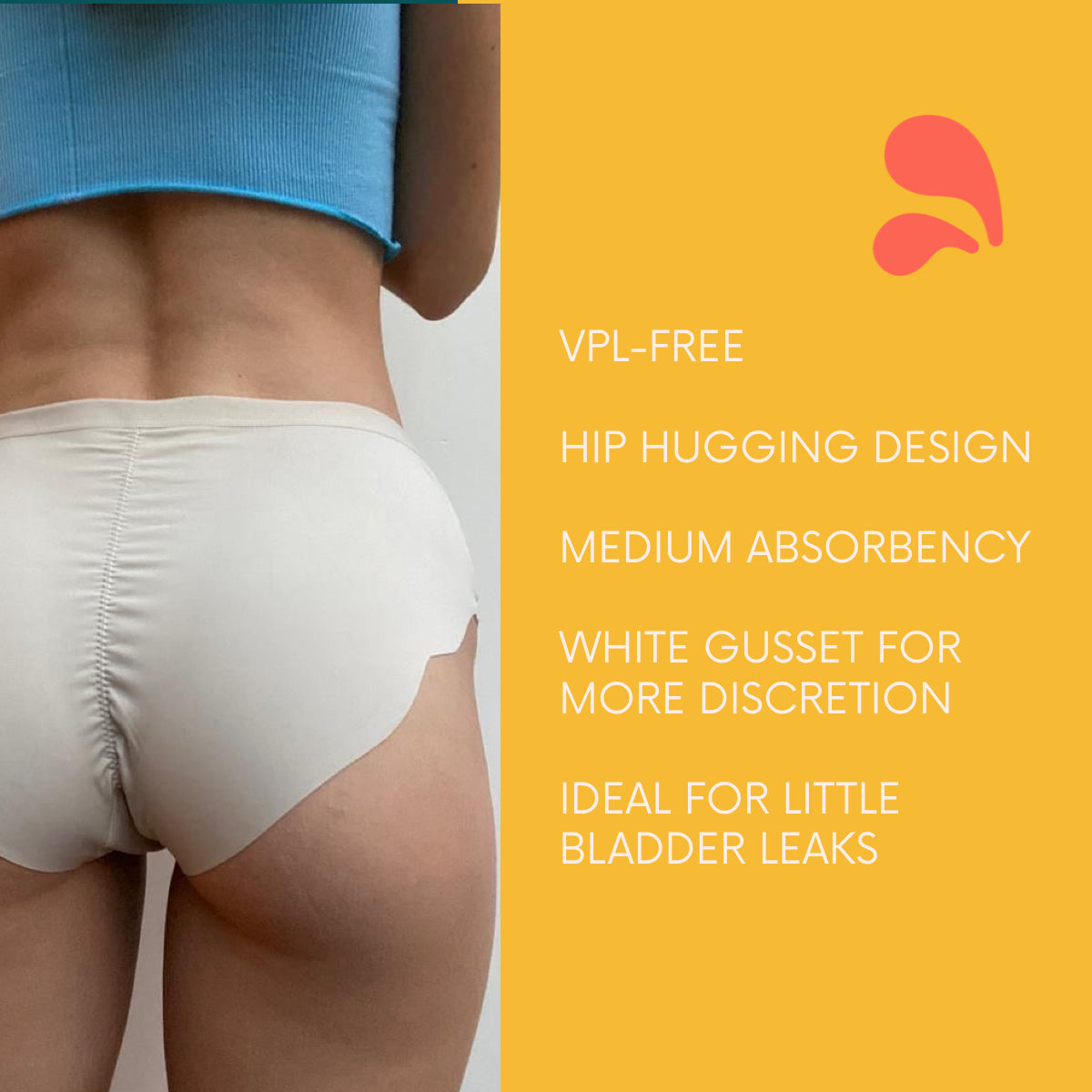Load image into Gallery viewer, Susie Sporty Hip Hugger Cream Knickers
