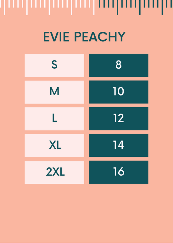 Evie Peachy Period Knickers