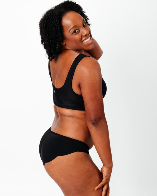 NIXI Body Sarah Sporty Knickers low cut 10ml 2 tampons light periods bladder leaks no vpl discreet absorbent pants